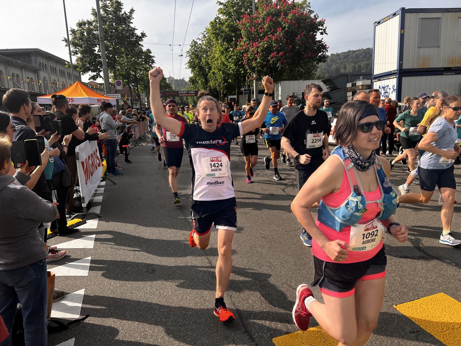 Runningkurs Winterthur Marathon 2024 finishers Winterthur